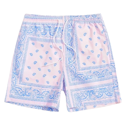 Maillot Rose/Bleu